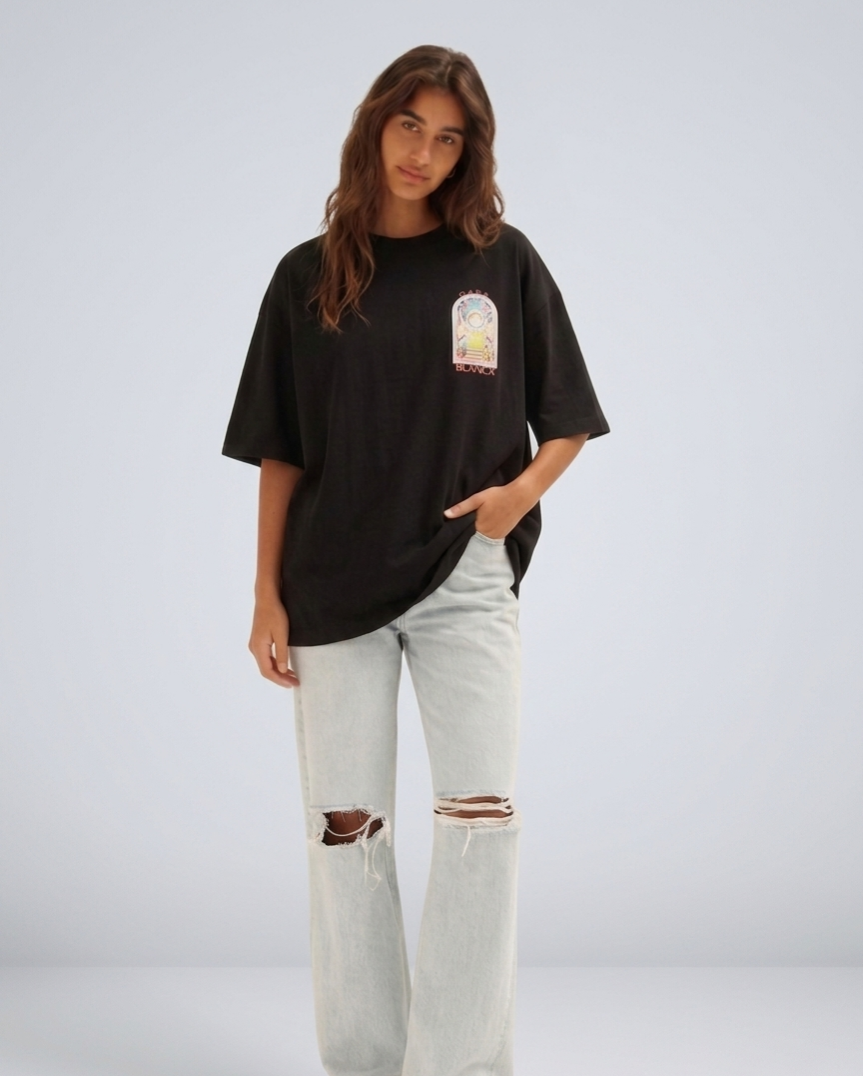 Casablanca Tennis Landscape T-Shirt